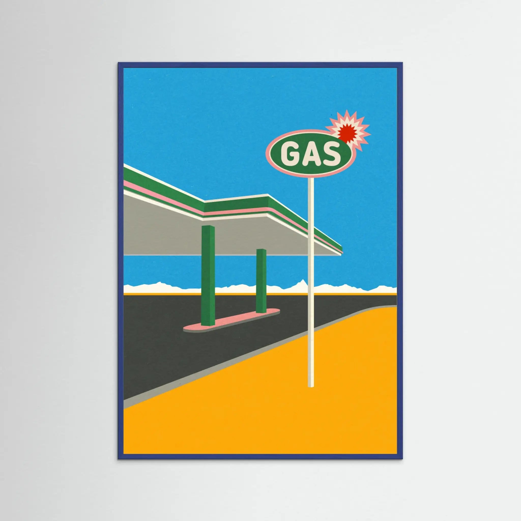Spark Gas Station by Rosi Feist
