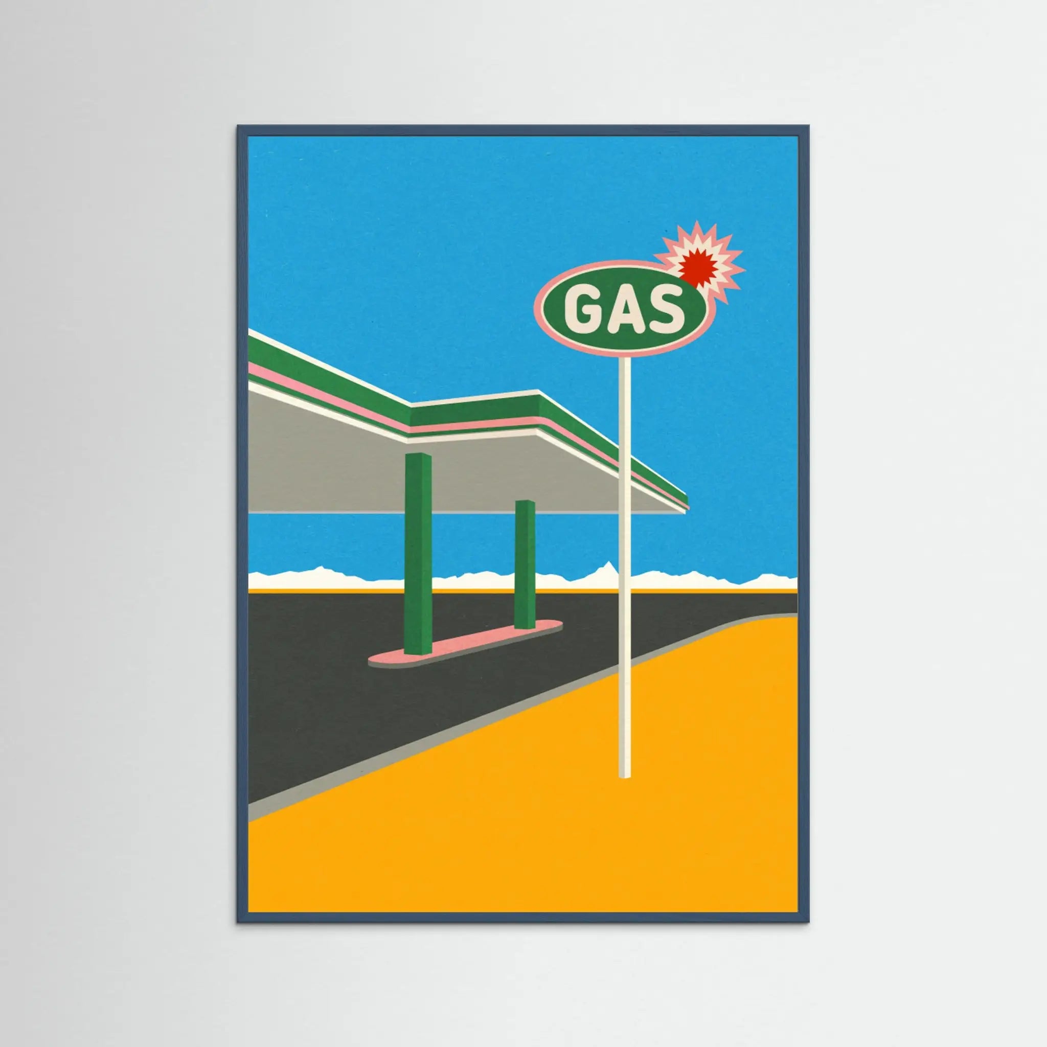 Spark Gas Station by Rosi Feist