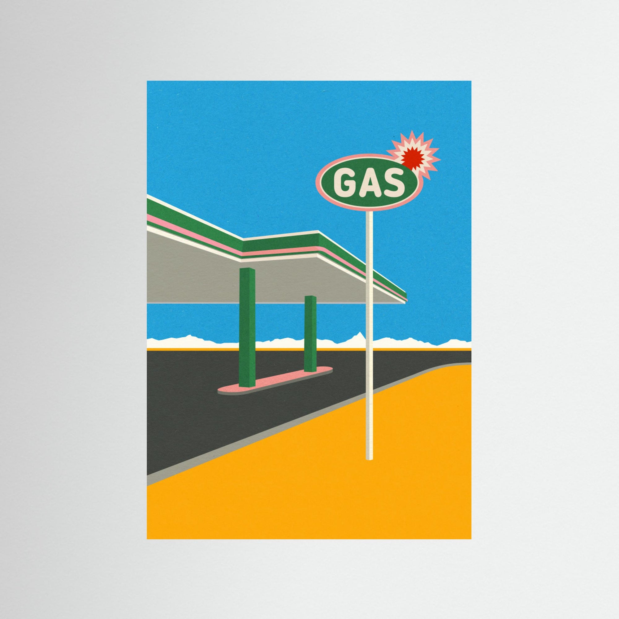 Spark Gas Station by Rosi Feist
